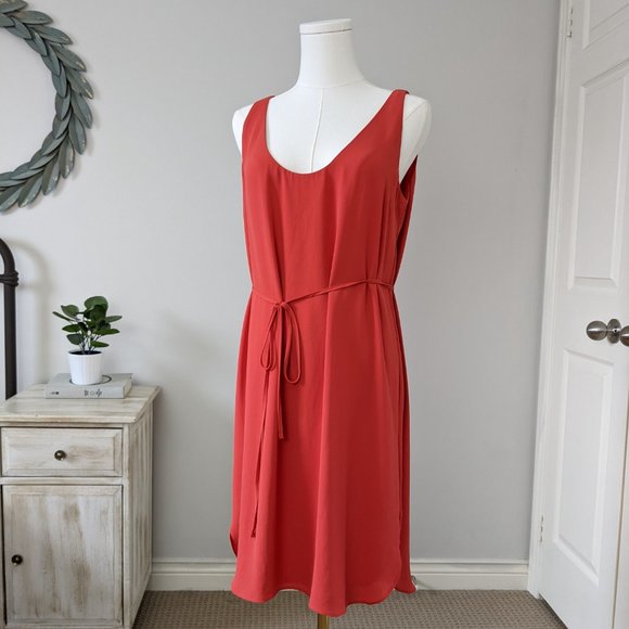 Ann Taylor LOFT Satin Dress - Size M - Picture 2 of 4